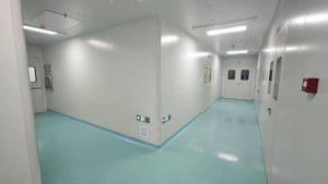 净化房施工场景1