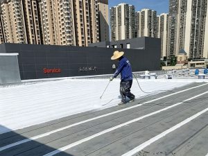防水补漏施工场景2