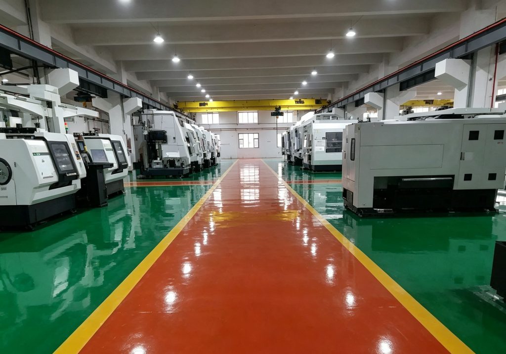 某机械制造工厂耐磨环氧砂浆地坪